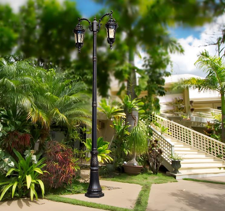 2,6m 1 - 3 60W Marseille Traditional Outdoor column lamp
