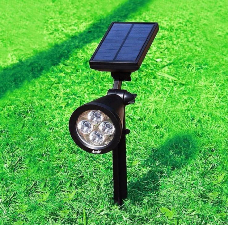 Outdoor Super High Light Solar Garden LED Spotlight
