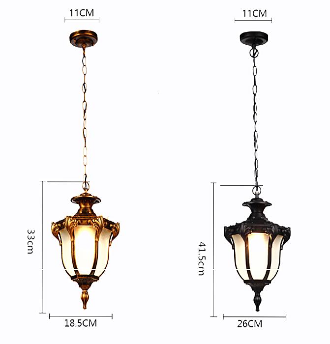 Lustre classique avec Ampoule LED