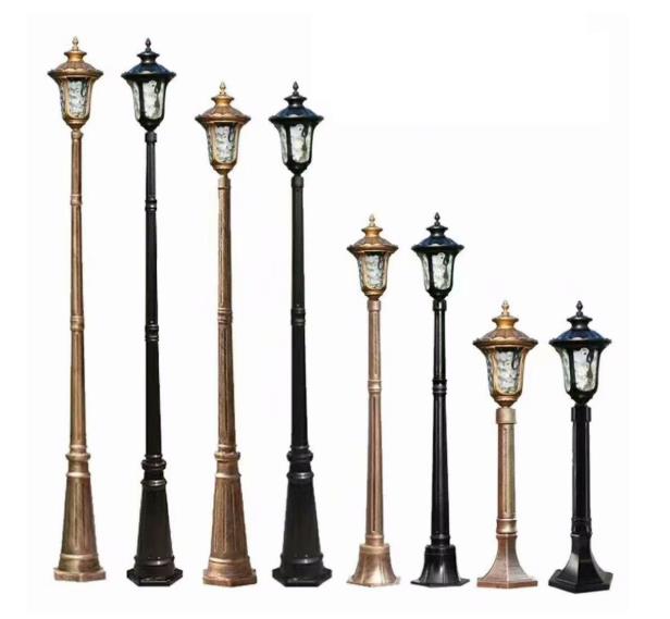 Euro Single Yard lamp 3.15m ex FACTORY PRICE direct sales