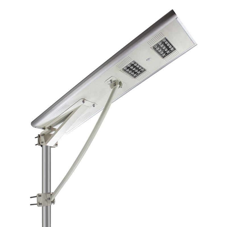 Beau lampadaire solaire intégré un 60W